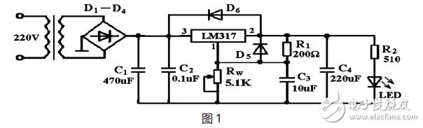 Manufacture of LM317 adjustable DC regulated power supply