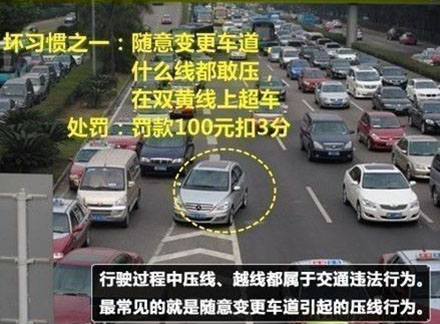 ç½šæ¬¾åˆæ‰£åˆ†ï¼Œç›˜ç‚¹å¼€è½¦10ä¸ªåä¹ æƒ¯2