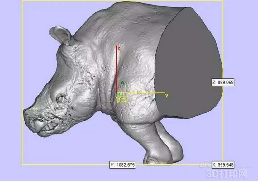 3Dæ‰“å°çœŸå®žè¿˜åŽŸçŠ€ç‰›è§’è¢«å‰²ä¸‹åŽæƒ¨çƒˆåœºæ™¯