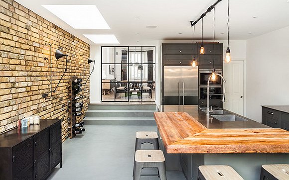 Retro industrial kitchen, people feel that the design is increasingly pursuing unlimited possibilities