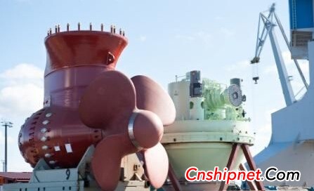 The world's largest mechanical full-rotation propeller - 2 sets of 9000KW icebreaker delivery