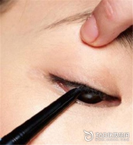 Double eyelids, eye makeup, eyeliner, eye, three-dimensional