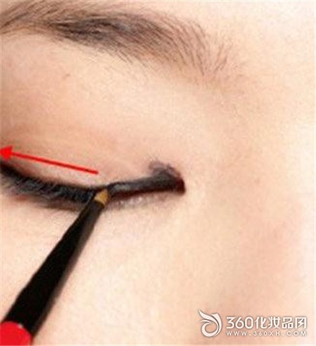 Double eyelids, eye makeup, eyeliner, eye, three-dimensional