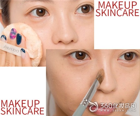 Japanese makeup tutorial Comic female makeup Japanese blush Light brown eyeshadow 12