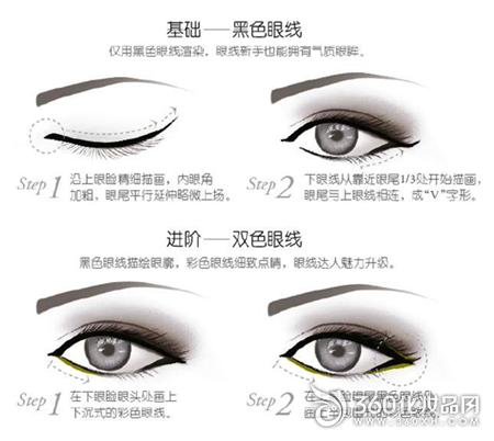 Pendant eye temperament up eyeliner skills