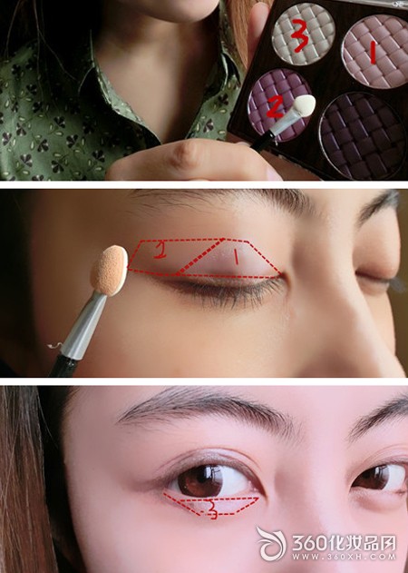 MM demonstration Korean daily makeup painting