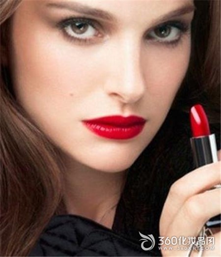 Red lips, lipstick, blush, lipstick, lips, blooming, dyeing