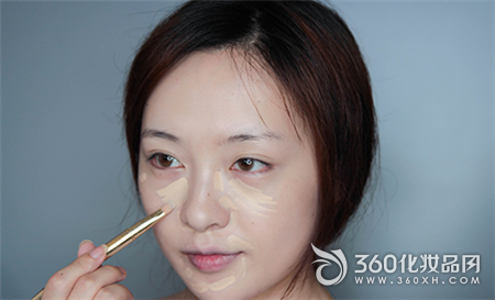 Daily makeup, office workers, daily makeup, elegant makeup, natural makeup, second step