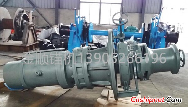 Jiangsu Jinshun Anchor Machine 300KN Yongtai Hydraulic Winch successfully passed inspection