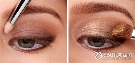 Learn Han Xing to draw brown eyeliner, nude makeup, the most suitable eye makeup color å“Ÿ11