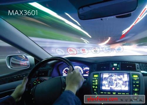 Maxim launches MAX3601 laser driver for automotive projectors