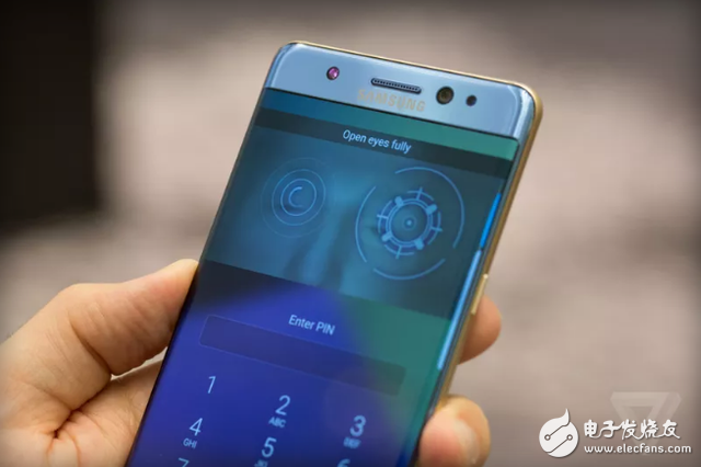 Samsung note7 iris recognition is safer than fingerprint recognition?