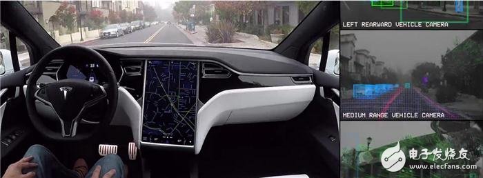 Tesla uses shadow mode to capture functional data. Committed to fully automatic driving mode enabled in 2018