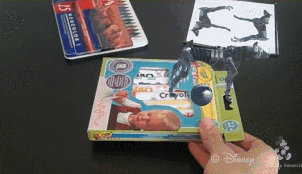 Disney's latest research: virtual objects can automatically interact with their surrounding physical environment