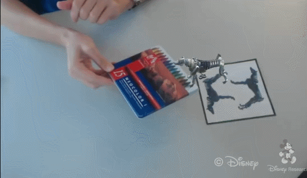 Disney's latest research: virtual objects can automatically interact with their surrounding physical environment