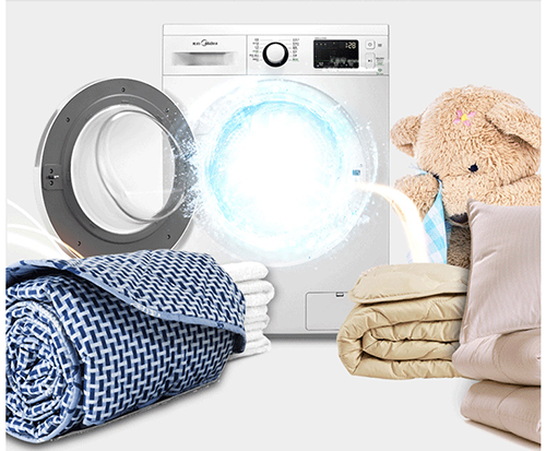 [US MG90-eco31WDX] Midea (Midea) 9 kg inverter drum washing machine (white) Jingdong Weilian smart APP