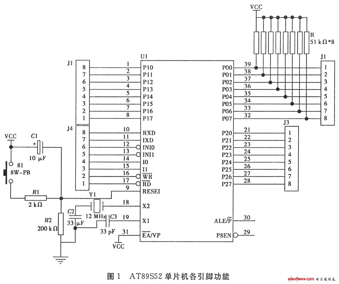 AT89S52 microcontroller