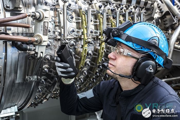 Tall! GE uses augmented reality technology for mechanical assembly