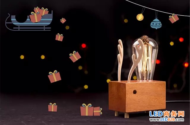 These colorful LED lighting fixtures accompany you for Christmas: in addition to lighting, you can also sell cute!