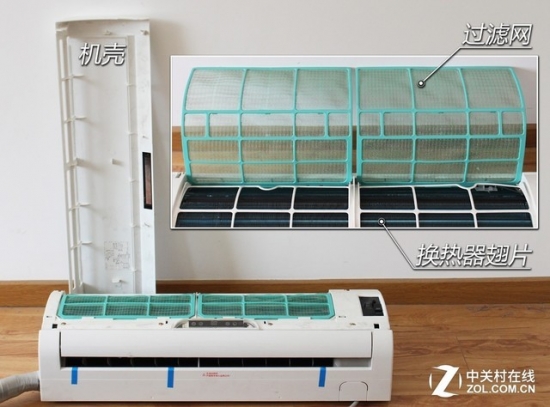 Filters and fins for air conditioners