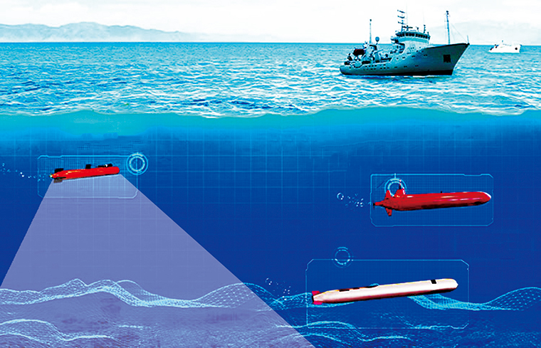 Unmanned submersible: the "wolf group" on the sea floor is coming