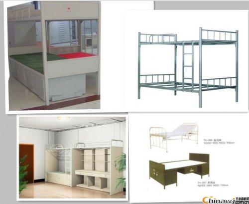 Sichuan Chengdu Zhiyuan upper and lower double bed steel frame bed Chengdu factory manufacturers detailed description