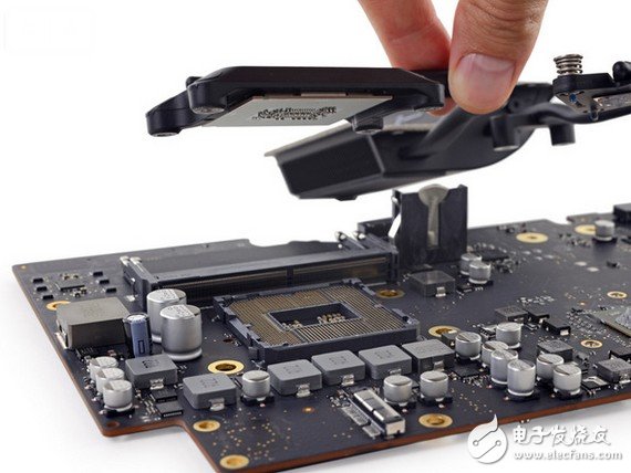 21.5 inch 4K iMac dismantling large exposure, internal chip list!