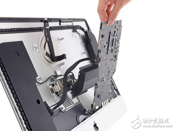 21.5 inch 4K iMac dismantling large exposure, internal chip list!