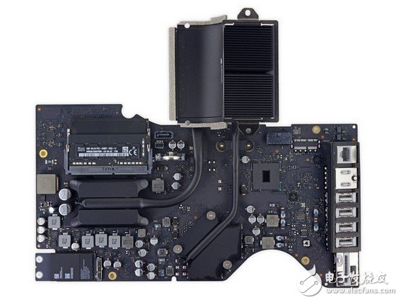 21.5 inch 4K iMac dismantling large exposure, internal chip list!