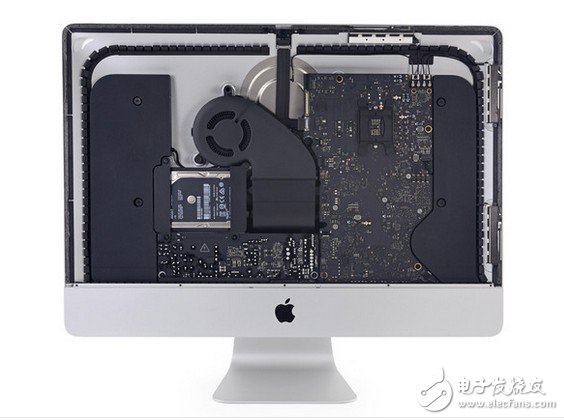 21.5 inch 4K iMac dismantling large exposure, internal chip list!