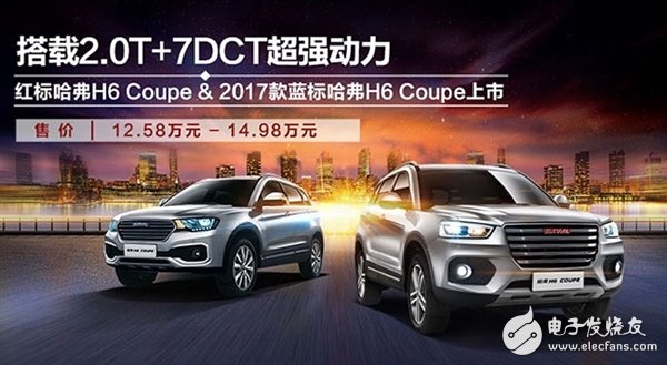 2017 Haval H6 Coupe listed 12.98 million models look dizzy!