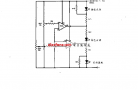 Battery charge and discharge indicating circuit