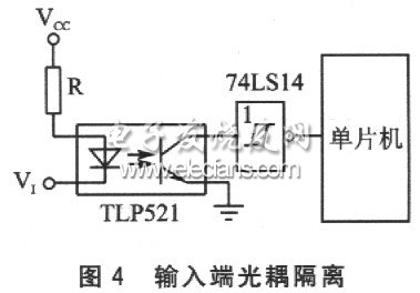 Optocoupler isolation circuit