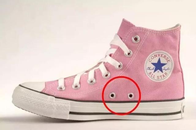 What are the two holes in the canvas shoes? Anti-foot odor? you are wrong
