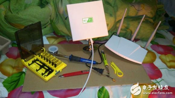 Coverage of 1000 meters! DIY high power high gain wireless router