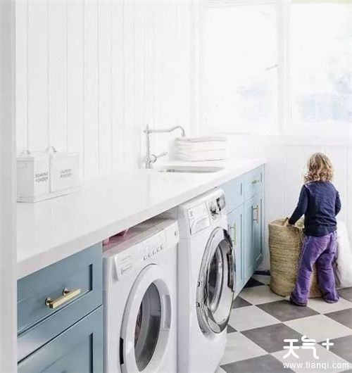 The washing machine is used up, is the washing machine lid open or closed?