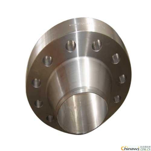 What is the raw material of the carbon steel flange?