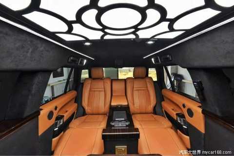 Appearance: Land Rover Range Rover Royal One is the most prominent appearance, but also focuses on the word "long". The car's overall frame is made of 1/4-inch high-strength reinforced steel. The 2017 Land Rover Royal One is 5.98 meters ahead of the road, and the seats can be adjusted. The leather fabric and the edging create an extremely elegant and refined interior detail that looks significantly more luxurious. The original center console retains only a few buttons and operating knobs.