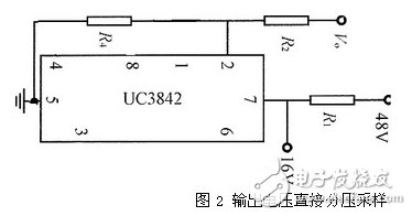 Figure 2 output voltage direct voltage sampling