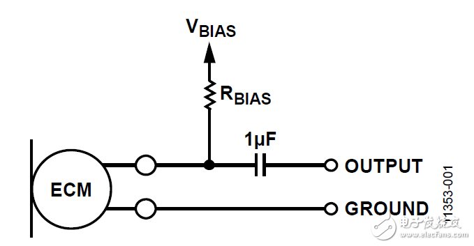 Figure 1. ECM circuit connection