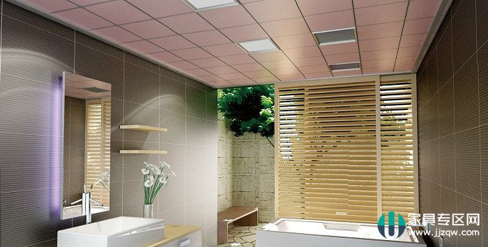 How to clean and maintain the integrated ceiling of the bathroom and kitchen?