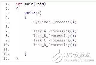 Exquisite single-chip non-blocking delay program design teaching case