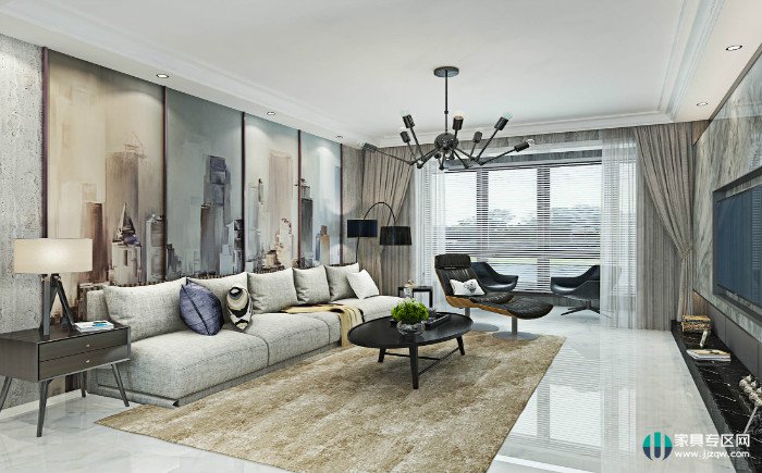The right background wall can achieve the finishing touch for home design /