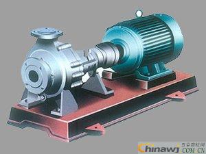 RY air-cooled centrifugal hot oil pump bearing. Packing box heating cause machine maintenance