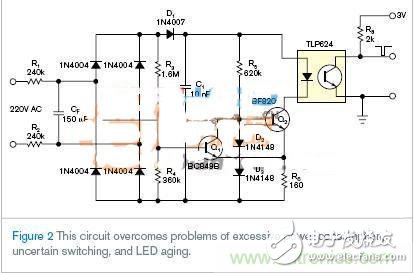 New generation LED optocoupler circuit design to improve aging and energy consumption