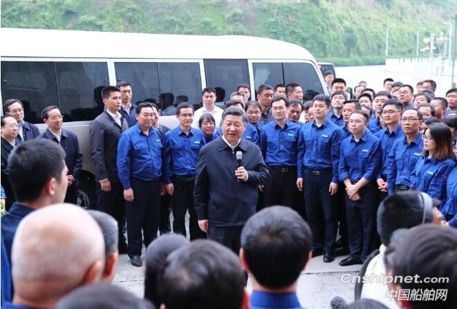 General Secretary Xi Jinping inspects the world's largest ship lift