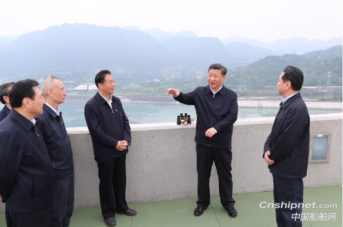 General Secretary Xi Jinping inspects the world's largest ship lift