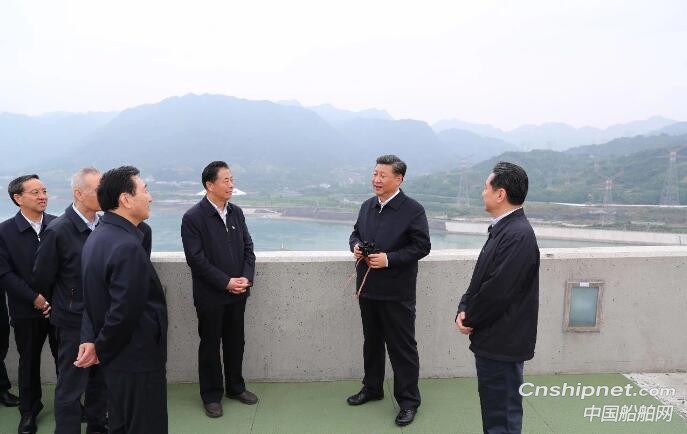 General Secretary Xi Jinping inspects the world's largest ship lift