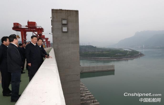 General Secretary Xi Jinping inspects the world's largest ship lift