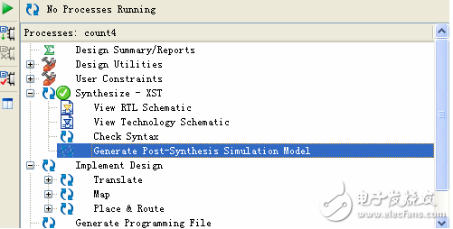 ISE combined with modelsim functional simulation and post-synthesis simulation